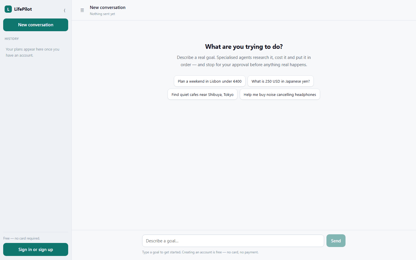 LifePilot screenshot